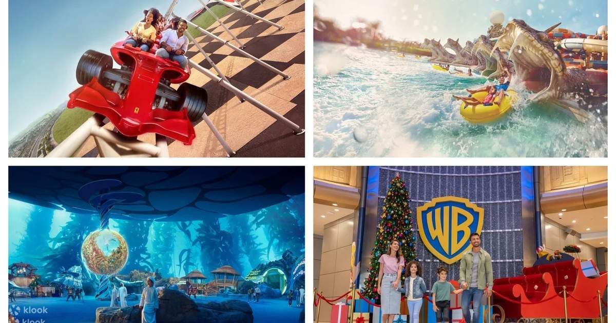 Yas Island 2 Parks Ticket