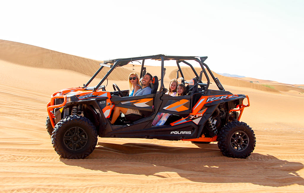 4 Seater Buggy Tour in Desert Dubai | Hotel Transfers Included